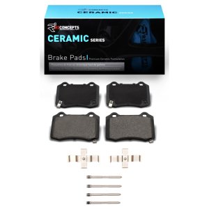 Hyundai Genesis Coupe Brake Pads - Rear - R1 Concepts - Ceramic - `10-`16